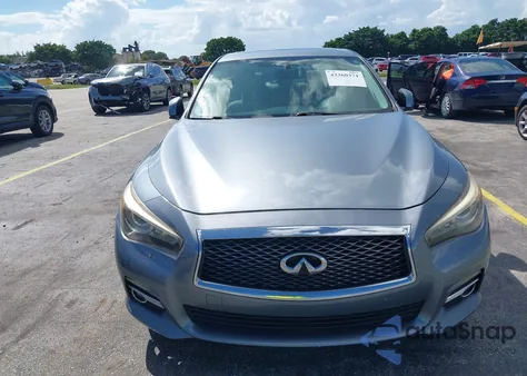 2014 Infiniti Q50 Premium z USA, uszkodzony, nr VIN JN1BV7APBEM675242